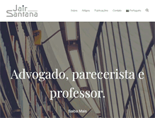 Tablet Screenshot of jairsantana.com.br